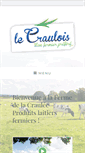 Mobile Screenshot of lecraulois.com